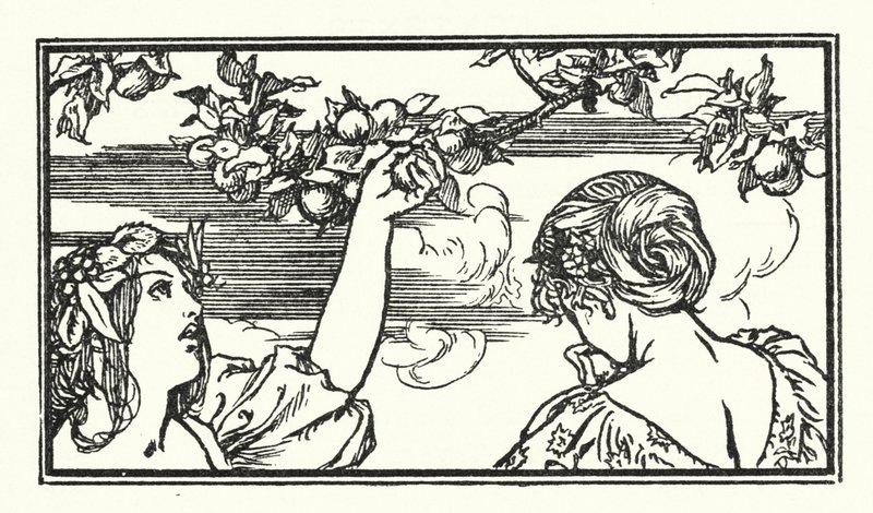 Illustration for Poems by John Keats by Robert Anning Bell