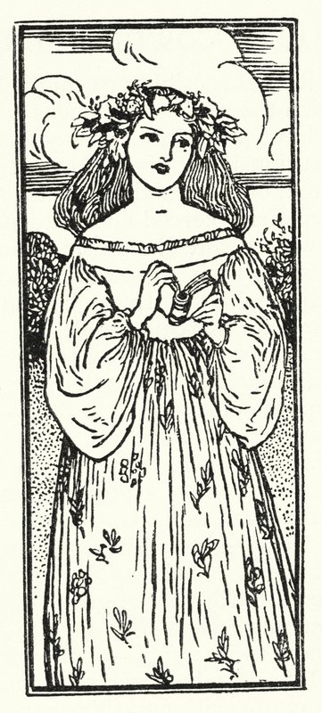 Illustration for Poems by John Keats by Robert Anning Bell