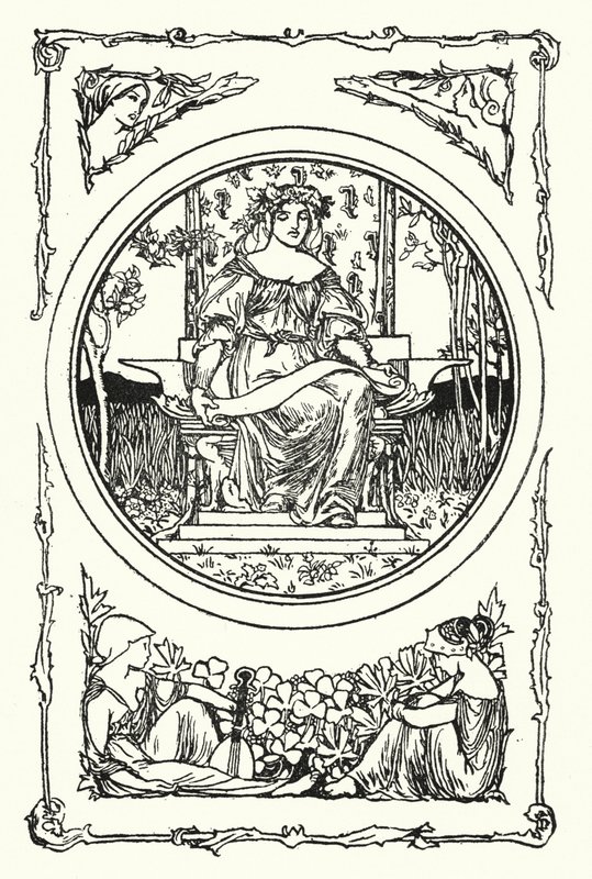 Illustration for Poems by John Keats by Robert Anning Bell