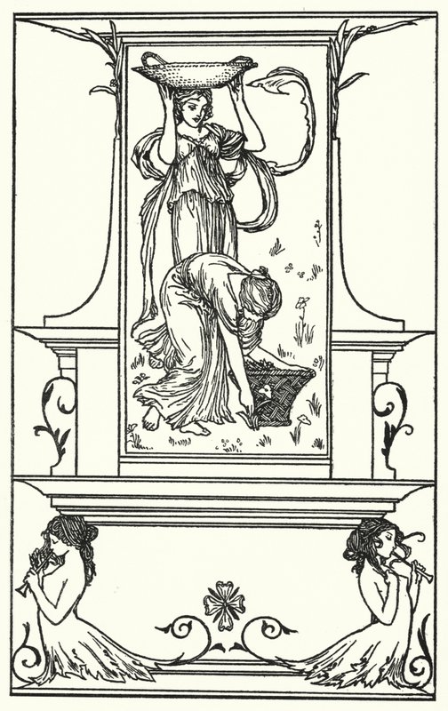 Illustration for Poems by John Keats by Robert Anning Bell
