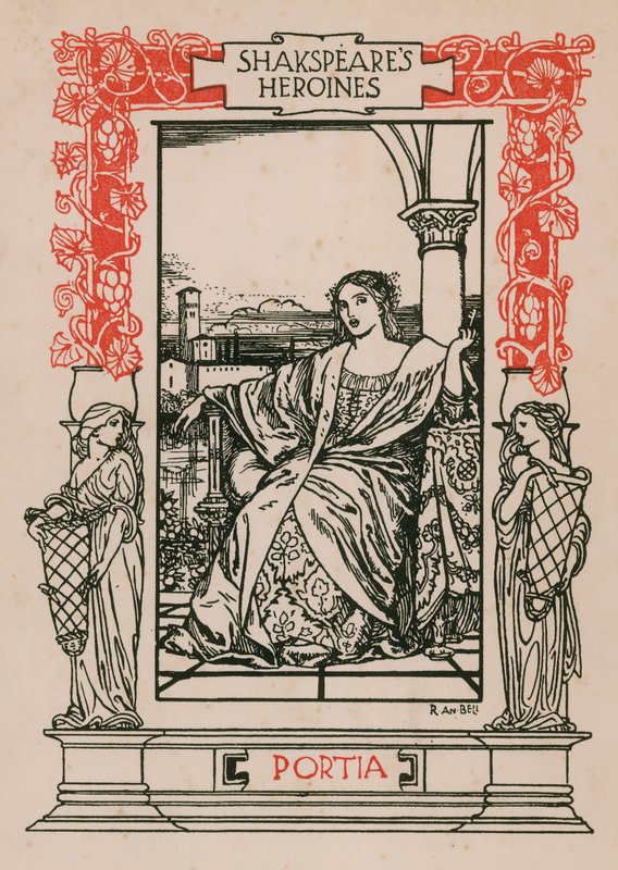 Portia, Merchant of Venice by Robert Anning Bell