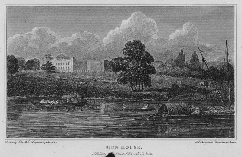 Sion House by Robert Blemell (after) Schnebbelie