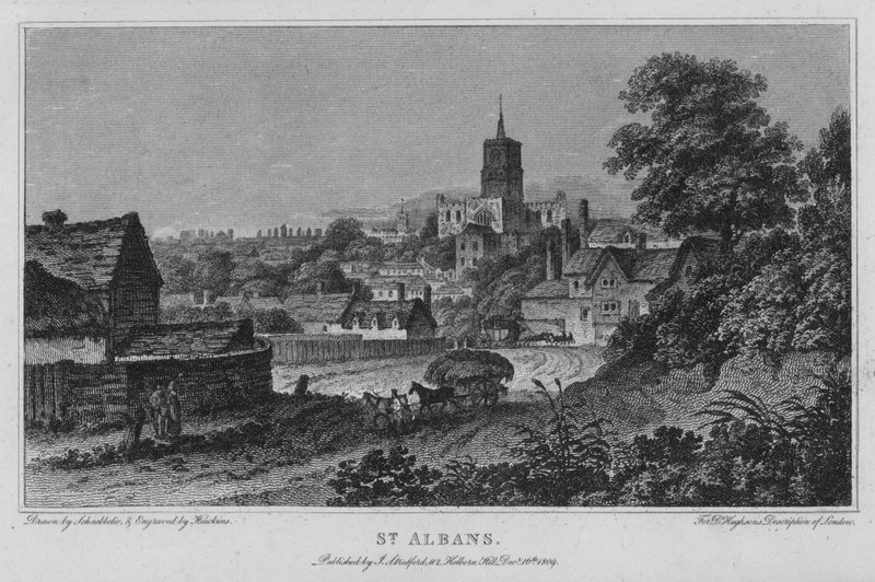 St Albans by Robert Blemell (after) Schnebbelie