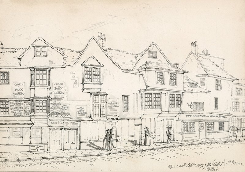 Fenchurch Street, London by Robert Blemell Schnebbelie