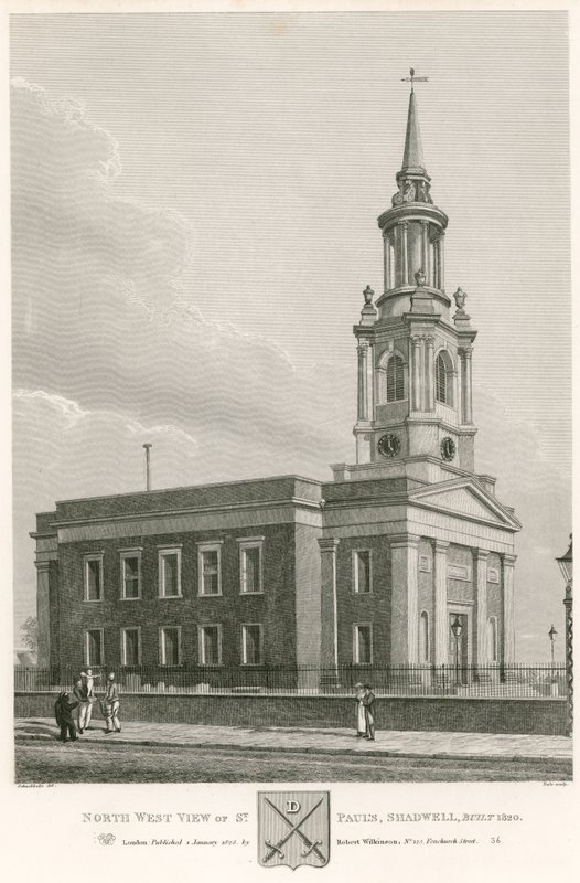 North west view of St Paul