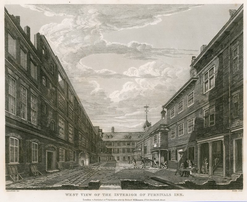 West View of the Interior of Furnival