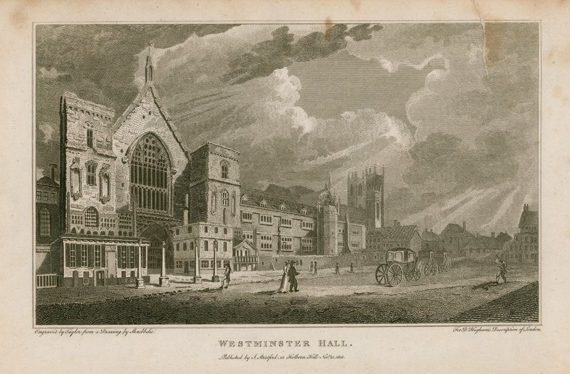 Westminster Hall by Robert Blemell Schnebbelie