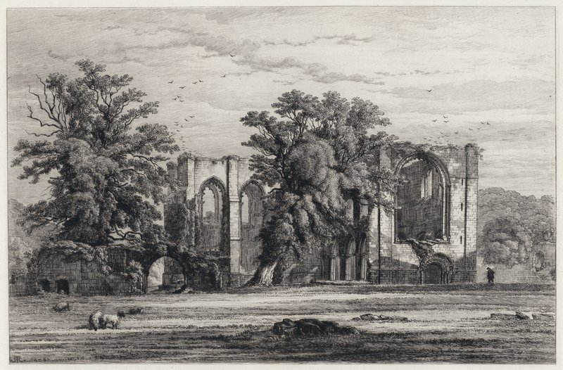 Furness Abbey by Robert Kent (after) Thomas