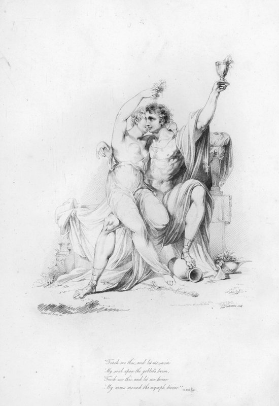 Anacreon, Ode LII by Robert Kerr (after) Porter