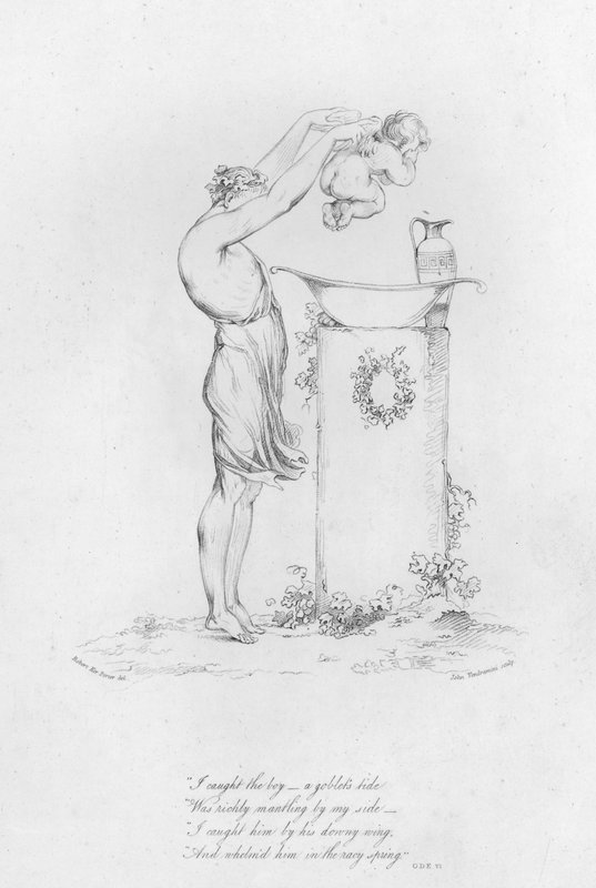 Anacreon, Ode VI by Robert Kerr (after) Porter