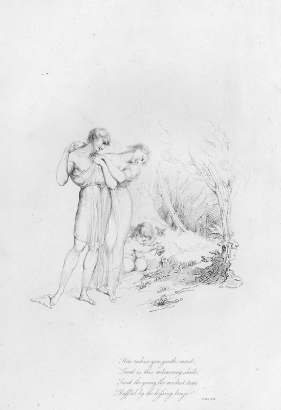 Anacreon, Ode XIX by Robert Kerr (after) Porter