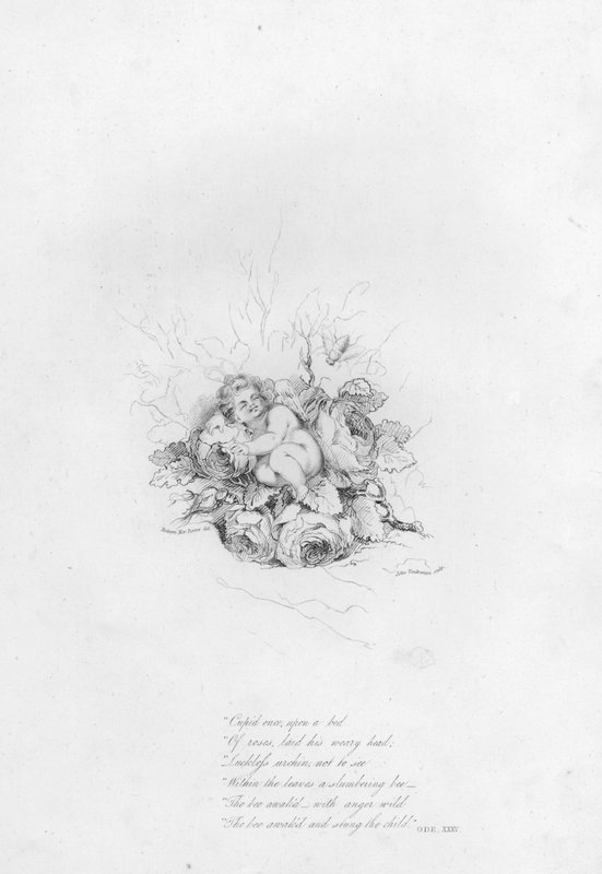 Anacreon, Ode XXXV by Robert Kerr (after) Porter