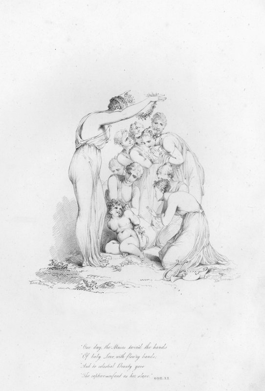 Anacreon, Ode XX by Robert Kerr (after) Porter