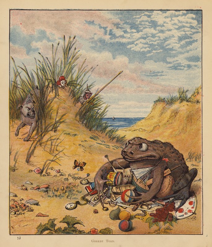 The Kitten Pilgrims: Greedy Toad by Robert Michael Ballantyne