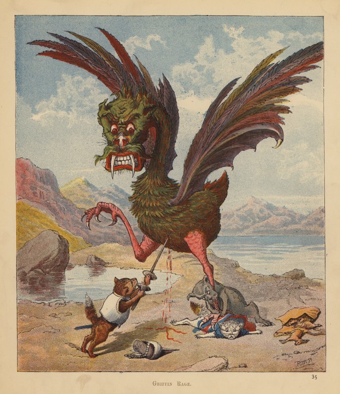 The Kitten Pilgrims: Griffin Rage by Robert Michael Ballantyne