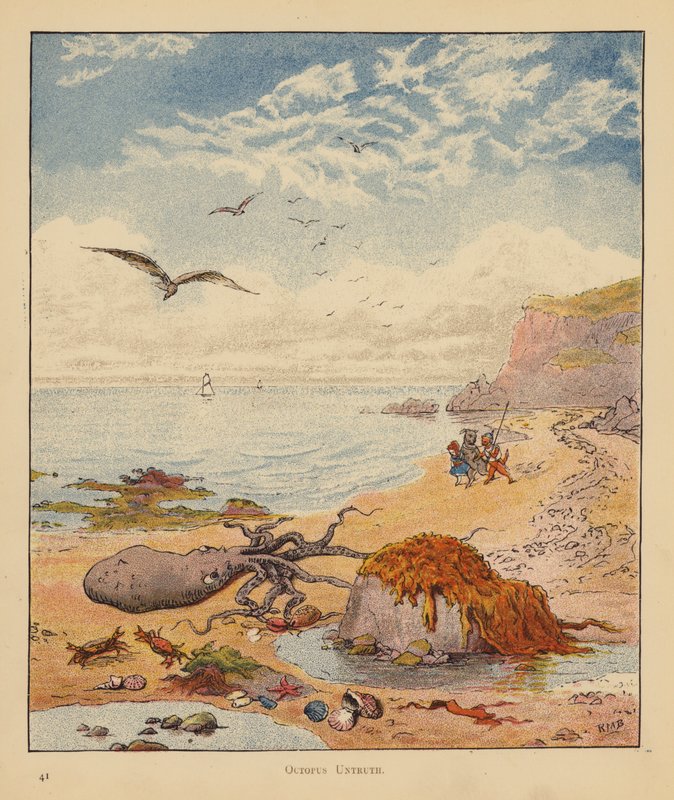 The Kitten Pilgrims: Octopus Untruth by Robert Michael Ballantyne
