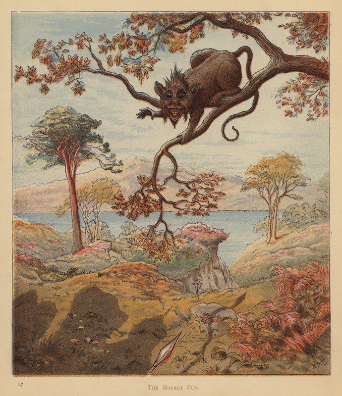 The Kitten Pilgrims: The Monkey Fun by Robert Michael Ballantyne