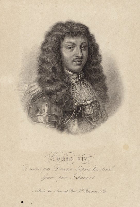 Portrait of King Louis XIV by Robert Nanteuil