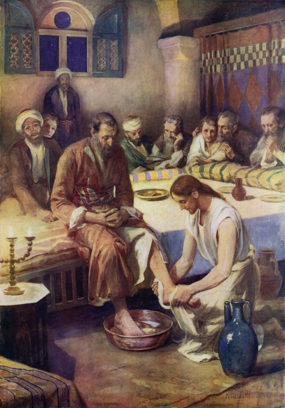 Jesus Washing The Disciples