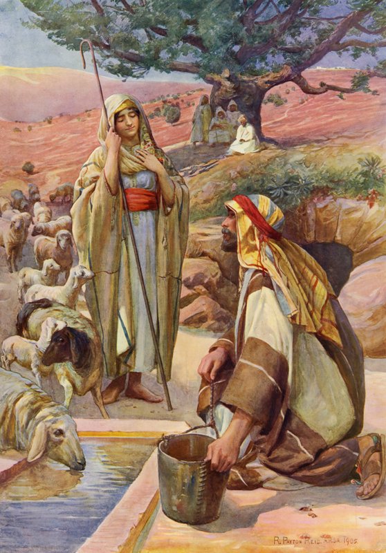 Rachel At The Well by Robert Payton Reid