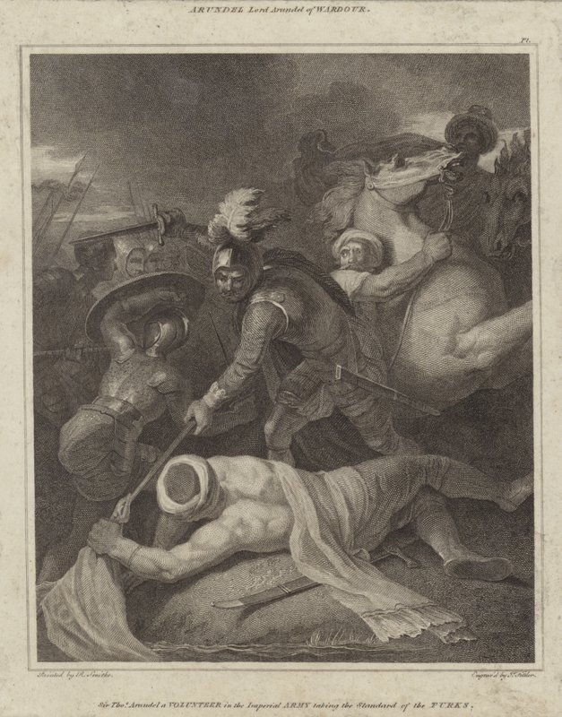 Sir Thomas Arundell Taking the Standard of the Turks by Robert Smirke