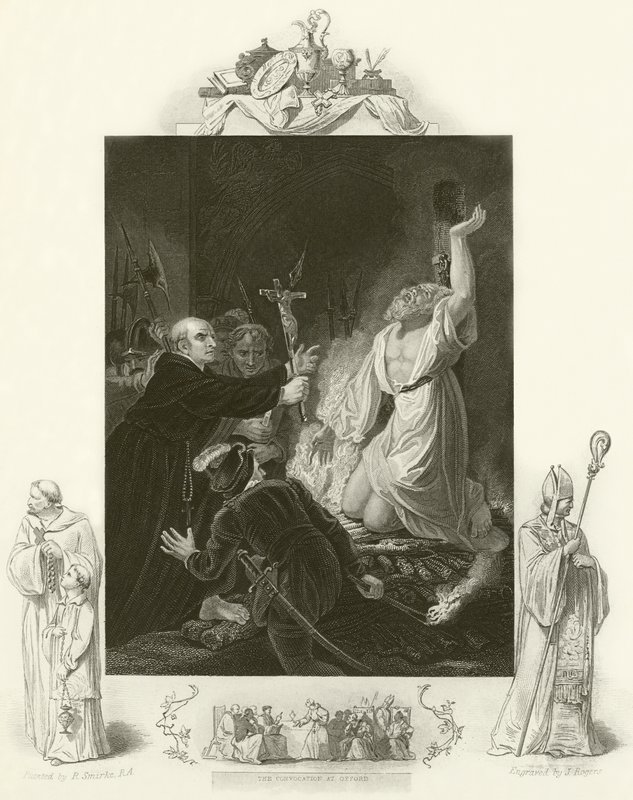 The Martyrdom of Archbishop Cranmer by Robert Smirke
