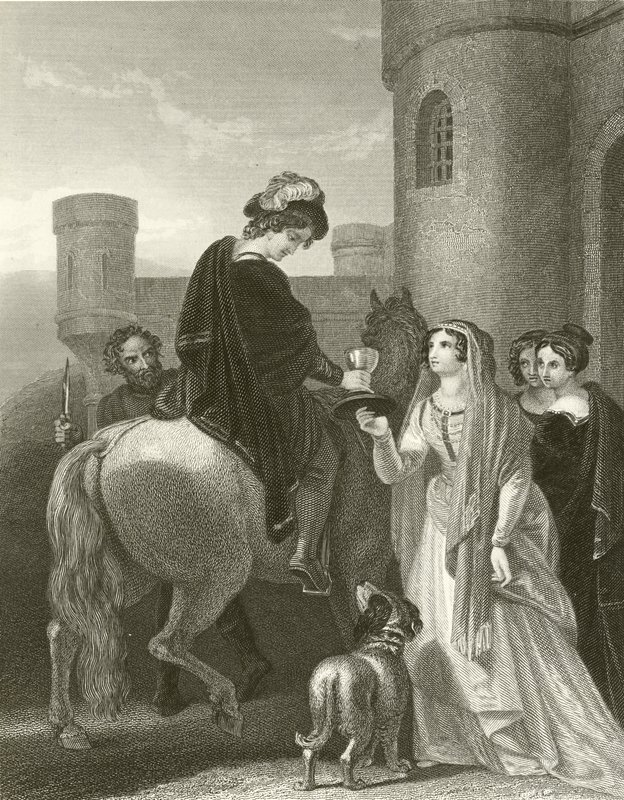 Treachery of Elfrida by Robert Smirke