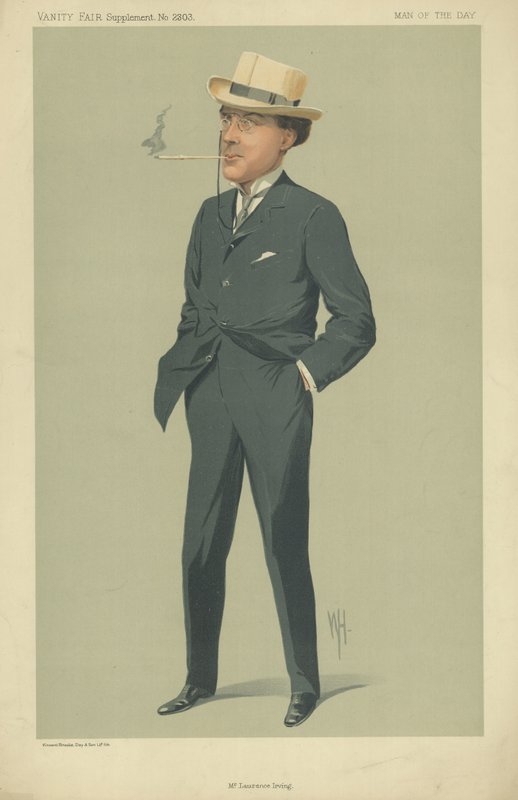 Mr Laurence Irving by Robert Wallace Hester