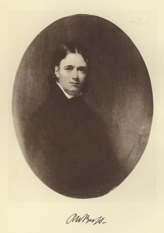 Robert W Buss, self-portrait by Robert William Buss