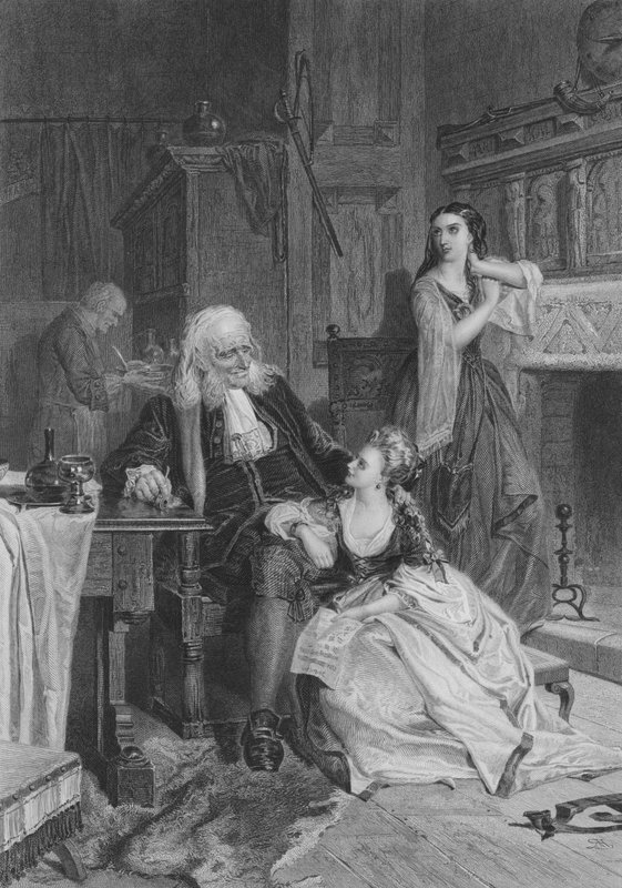 The Udallers Home, Magnus Troil and His Family by Robert after Herdman
