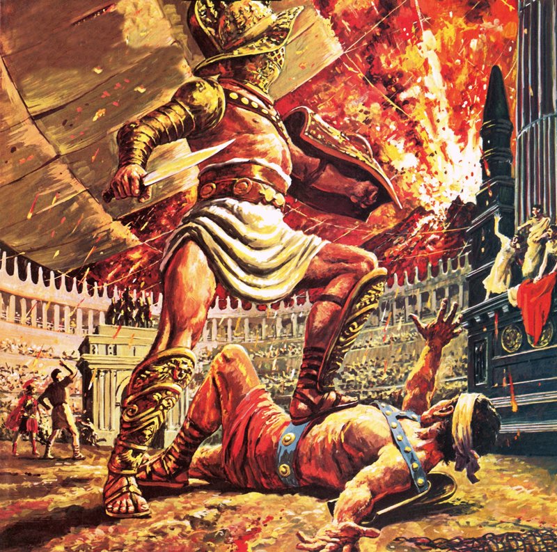 Pompeii, the doomed city by Roger Payne