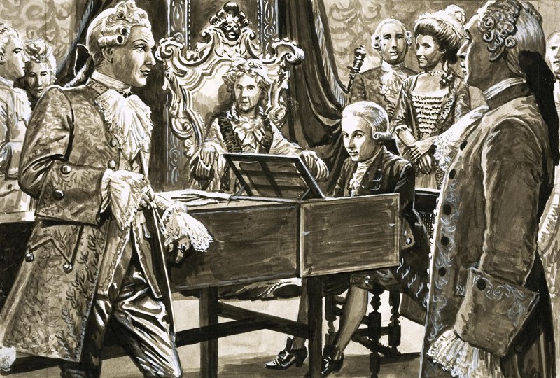 The Music-Makers: A Genius at Six Years Old! (Mozart) by Roger Payne
