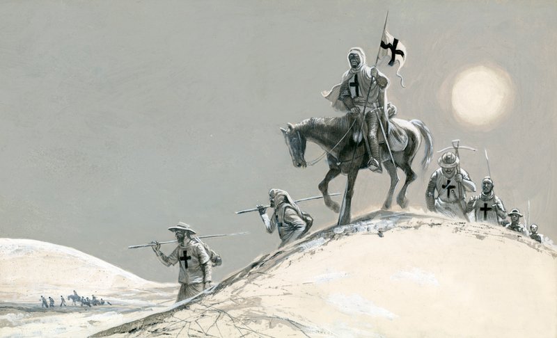 Crusaders by Ron Embleton