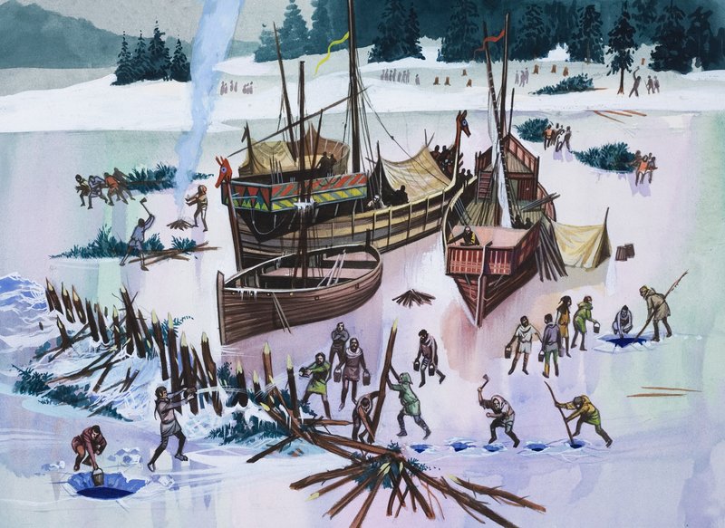 Icebound by Ron Embleton