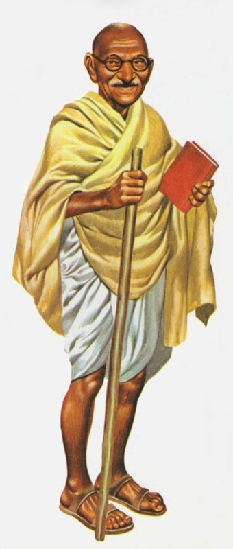 Mahatma Gandhi by Ron Embleton