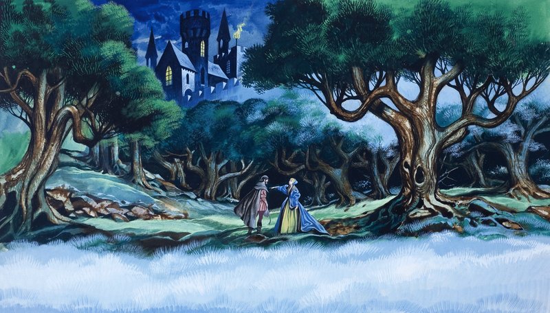 Queen and the Huntsman by Ron Embleton