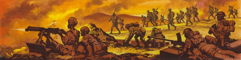 The Battle Of Keren, The British Army