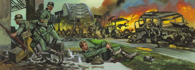 The Battle of Arnhem by Ron Embleton