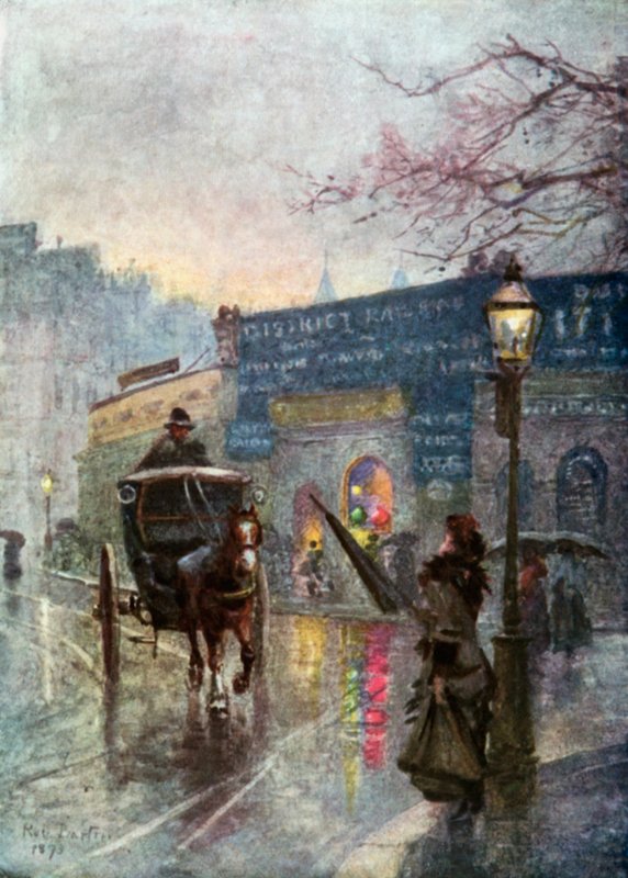 South Kensington Station by Rose Maynard Barton