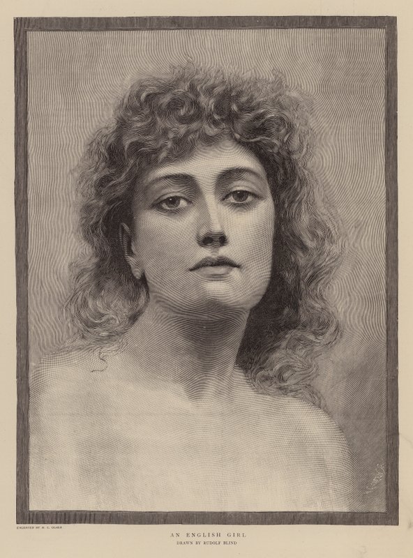 English girl by Rudolf Blind