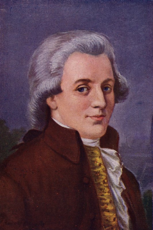 Mozart by Rudolf Klingsbogl