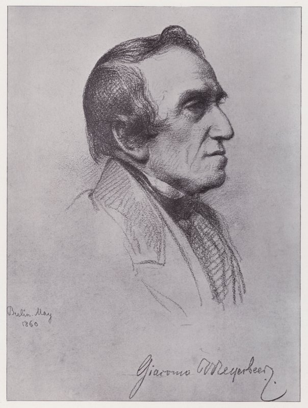 Giacomo Meyerbeer by Rudolf Lehmann