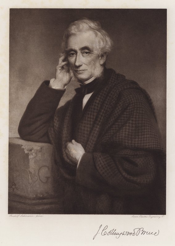 John Collingwood Bruce by Rudolf Lehmann