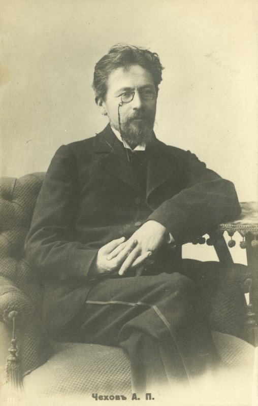 Anton Chekhov, Russian Playwright by Russian Photographer