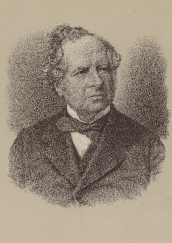 Granville George Leveson-Gower, 2nd Earl Granville, British Liberal Statesman by Russian Photographer