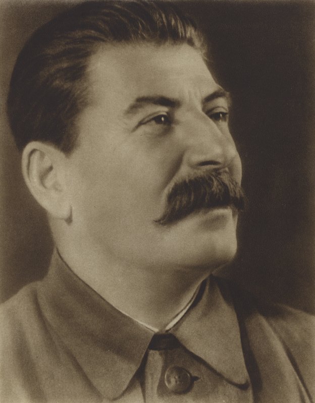 Joseph Stalin, Soviet Leader by Russian Photographer