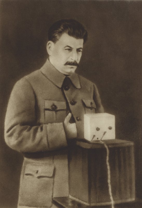 Joseph Stalin, Soviet Leader by Russian Photographer