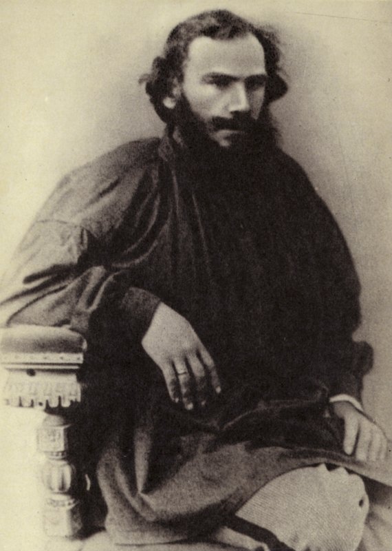 Leo Tolstoy, Moscow, 1868 by Russian Photographer