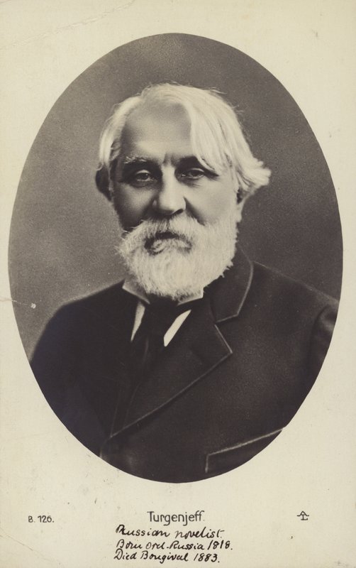 Ivan Turgenev by Russian Photographer