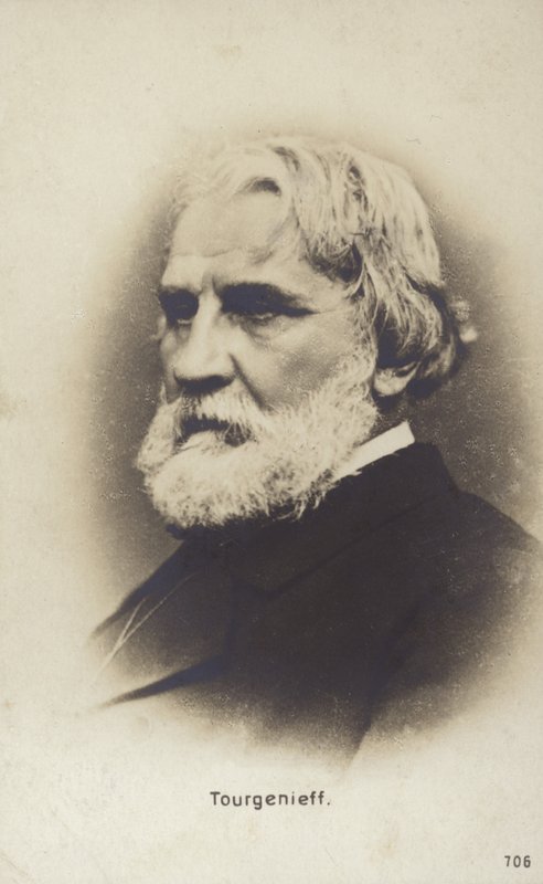 Ivan Turgenev by Russian Photographer